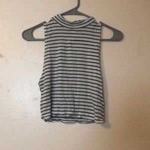 Striped Crop Top